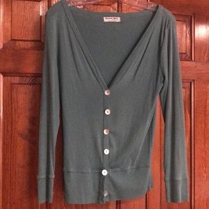 Green Michael Stars Cardigan